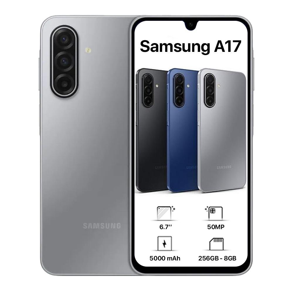 سامسونج جالاكسي A17 ثنائي الشريحة - 256 جيجابايت، 8 جيجابايت رام، 4G