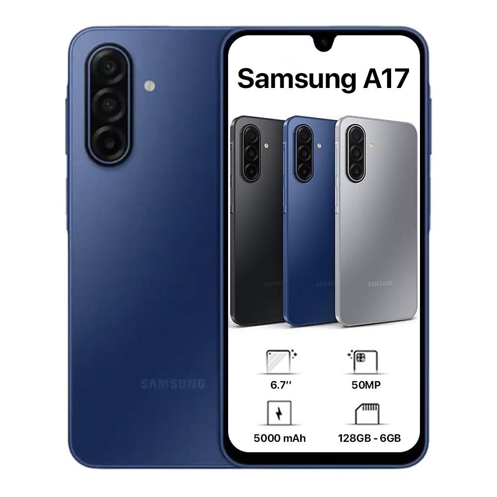 سامسونج جالاكسي A17 ثنائي الشريحة - 128 جيجابايت، 6 جيجابايت رام، 4G