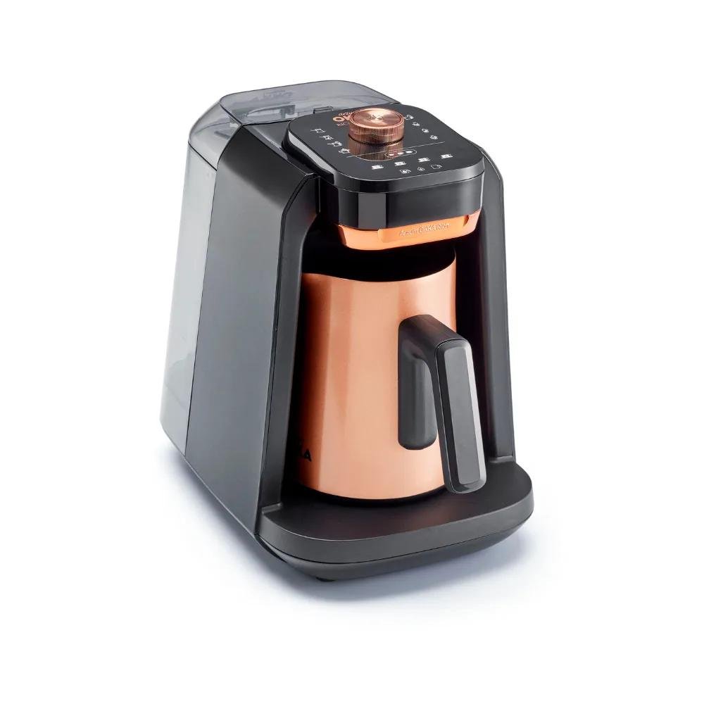 Arzum OKKA Rich Pro Plus (بخزان ماء) ماكينة قهوة تركية - أسود نحاسي - OK0038-04