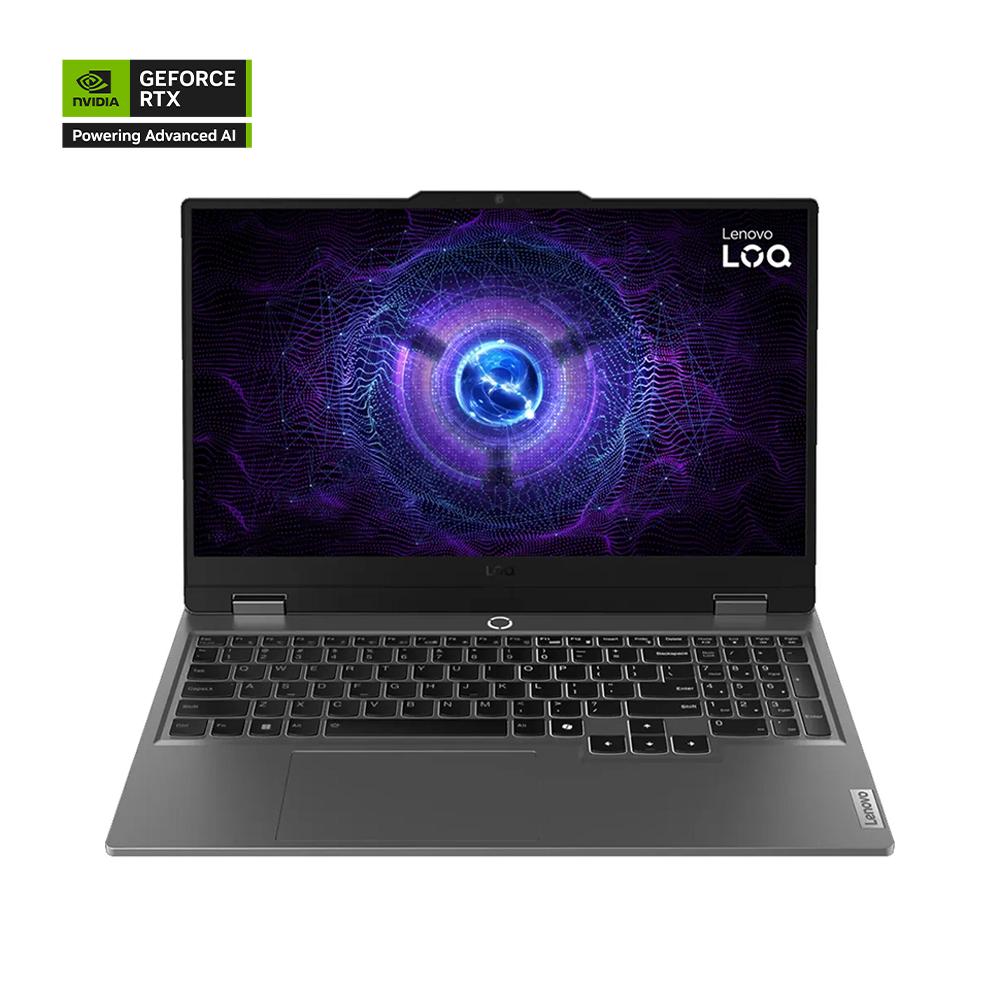 لينوفو LOQ 83GS00SKED - جيفورس RTX 2050 - معالج i5 12450HX - ذاكرة 12 جيجابايت - قرص 512 جيجابايت SSD  - شاشة 15.6 بوصة FHD sRGB بمعدل تحديث 144 هرتز - نظام ويندوز 11