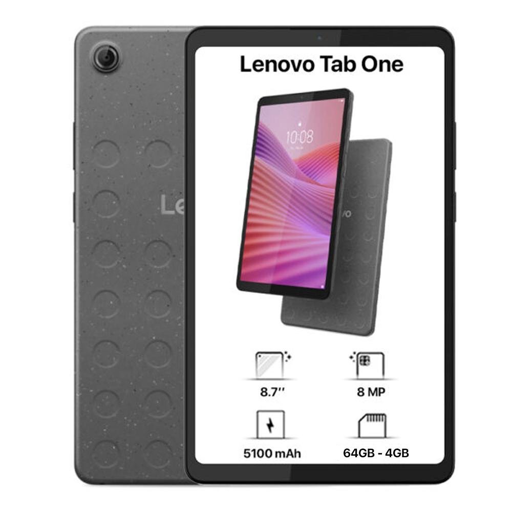 لينوفو تاب ون - 8.7 بوصة - 64 جيجابايت - 4 جيجابايت رام - 4G LTE - ZAF10027EG