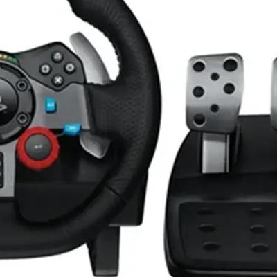 لوجيك G29 عجلة قيادة ودواسات Driving Force